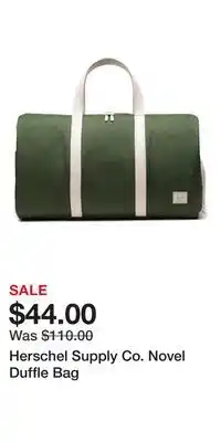Nordstrom Herschel Supply Co. Novel Duffle Bag offer