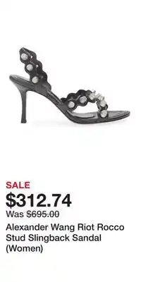 Nordstrom Alexander Wang Riot Rocco Stud Slingback Sandal (Women) offer