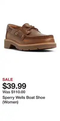 Nordstrom Sperry Wells Boat Shoe (Women) offer