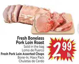 Foodmaxx Fresh Boneless Pork Loin Roast offer