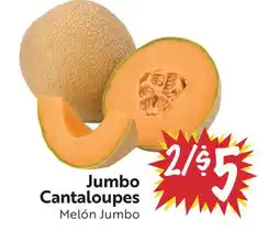 Foodmaxx Jumbo Cantaloupes offer
