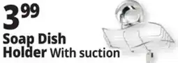 Ocean State Job Lot Chrome Soap Dish with Suction offer