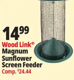 Ocean State Job Lot WoodLink Magnum Black Oil Sunflower Bird Feeder offer