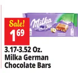 Ocean State Job Lot Milka German Milk Chocolate Bars offer
