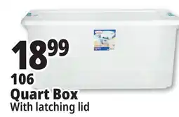 Ocean State Job Lot Sterilite Latch Top Storage Box 106 Qt offer
