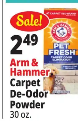 Ocean State Job Lot Arm & Hammer Pet Fresh Carpet Odor Eliminator 30 oz offer