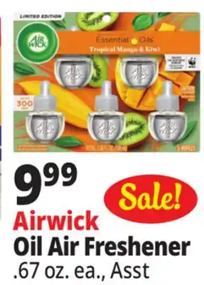 Ocean State Job Lot Air Wick Plug-In Simply Cotton Scented Oil Refills 5 Count offer