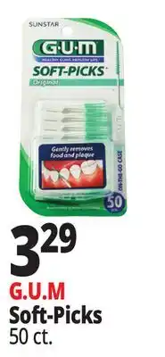 Ocean State Job Lot GUM Original Soft-Picks 50 Count offer