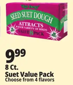 Ocean State Job Lot Seed & Suet High Energy Suet Value Pack 8 Count offer