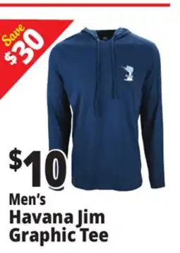Ocean State Job Lot Men's Havana Jim Graphic Tee offer