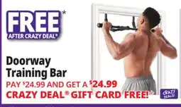 Ocean State Job Lot Doorway Training Bar offer