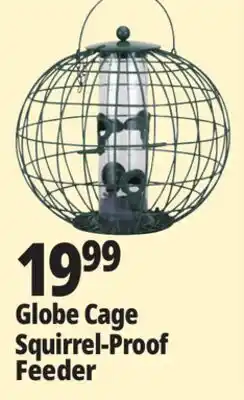 Ocean State Job Lot Yankee Trader Globe Cage Squirrel Proof Bird Feeder offer