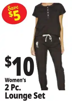 Ocean State Job Lot Women's 2 Pc. Lounge Set offer