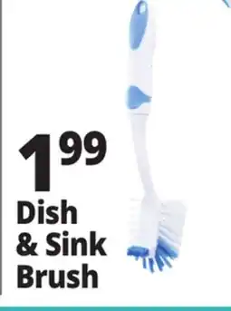 Ocean State Job Lot Gleam Dish and Sink Brush offer