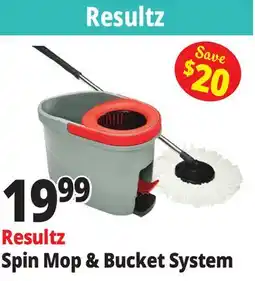 Ocean State Job Lot Spin Mop & Bucket System offer