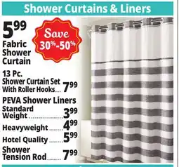 Ocean State Job Lot Shower Curtains & Liners offer