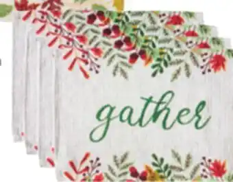 Ocean State Job Lot 4 Pk. Tapestry Placemats offer