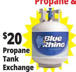 Ocean State Job Lot Blue Rhino Propane Tank Exchange offer