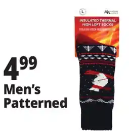 Ocean State Job Lot Mountain Lodge Men's Insulated Thermal High Loft Socks offer