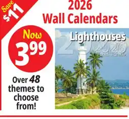 Ocean State Job Lot Wall Calendars offer