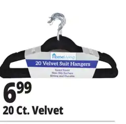 Ocean State Job Lot HomeLiving Velvet Suit Hangers 20 Count offer