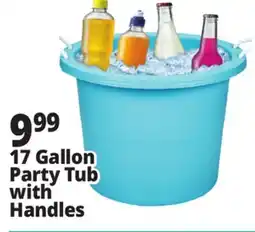 Ocean State Job Lot Gracious Living Party Tub with Rope Handles 17.8 Gal offer