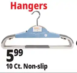 Ocean State Job Lot Nest Accents Non-Slip Clothes Hangers 10 Count offer