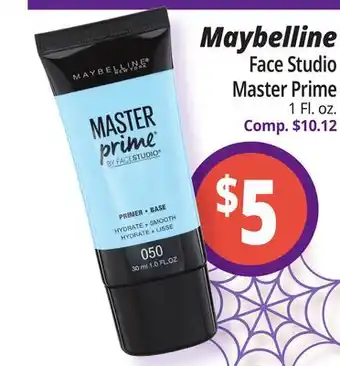 Ocean State Job Lot Maybelline Face Studio Master Prime offer