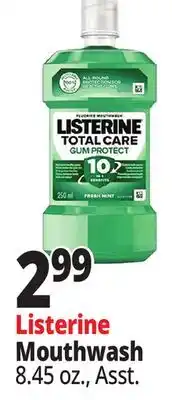 Ocean State Job Lot Listerine Mouthwash offer