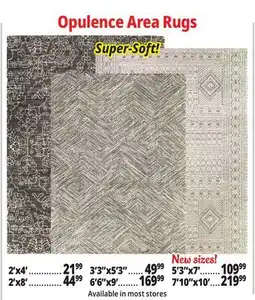 Ocean State Job Lot Opulence Area Rugs offer
