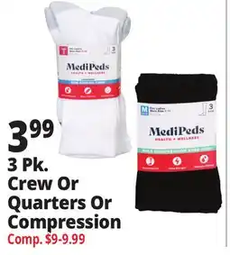 Ocean State Job Lot 3 Pk. Crew or Quarters Or Compression offer