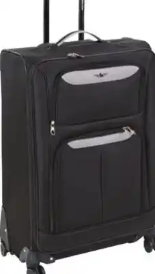Ocean State Job Lot 20 1.5 expandable Soft Side Expandable 8-Wheel Spinner Luggage offer