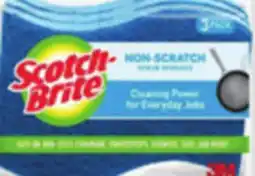 Ocean State Job Lot Scotch-Brite Non-Scratch Scrub Sponges 3 Pack offer