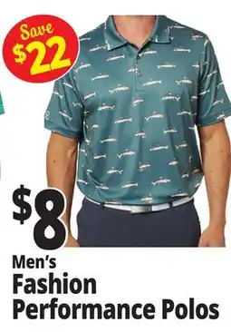 Ocean State Job Lot Men's Fashion Performance Polos offer