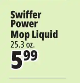 Ocean State Job Lot Swiffer Power Mop Liquid offer