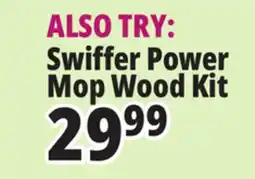 Ocean State Job Lot Swiffer Power Mop for Wood Floor Cleaning Kit 6 Piece offer