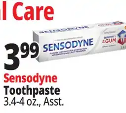 Ocean State Job Lot Sensodyne Toothpaste offer
