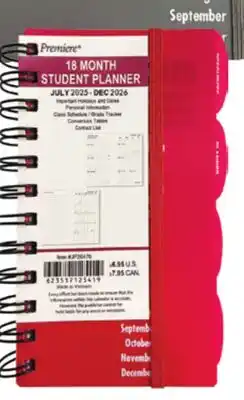 Ocean State Job Lot 2025-2026 Premiere 18 Month Student Planner 10 offer