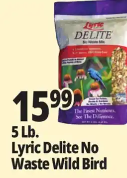 Ocean State Job Lot 5 Lb. Lyric Delite No Waste Wild Bird offer
