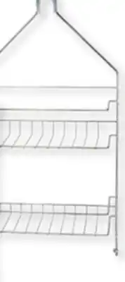Ocean State Job Lot 2-Shelf Chrome Shower Caddy offer
