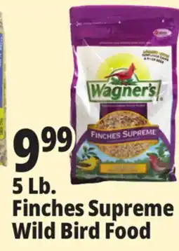 Ocean State Job Lot Wagner's Finches Supreme Premium Wild Bird Food 5 lbs offer