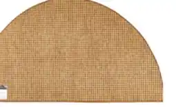 Ocean State Job Lot Oversized Hearth Rug 27 x 48 offer