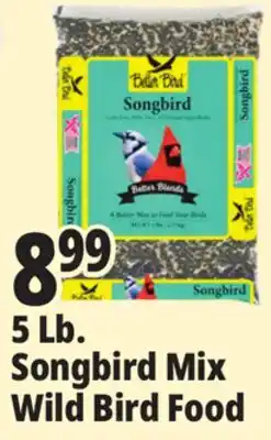 Ocean State Job Lot Better Bird Songbird Better Blends Food 5 lbs offer