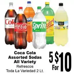 Rancho Markets Coca Cola Assorted Sodas All Variety offer