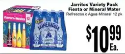 Rancho Markets Jarritos Variety Pack Fiesta or Mineral Water offer