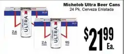 Rancho Markets Michelob Ultra Beer Cans offer