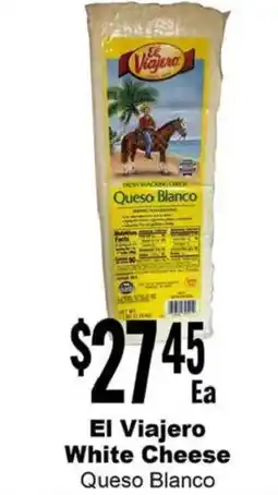 Rancho Markets El Viajero White Cheese offer