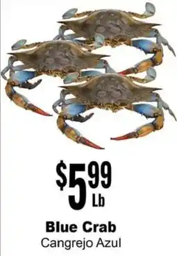 Rancho Markets Blue Crab offer