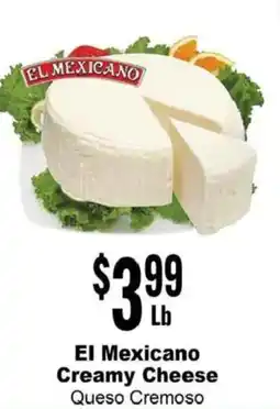 Rancho Markets El Mexicano Creamy Cheese offer