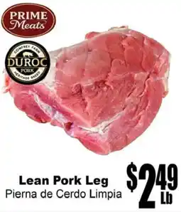 Rancho Markets Lean Pork Leg offer
